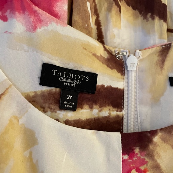 Talbots A-line Sleeveless Dress - Picture 3 of 11